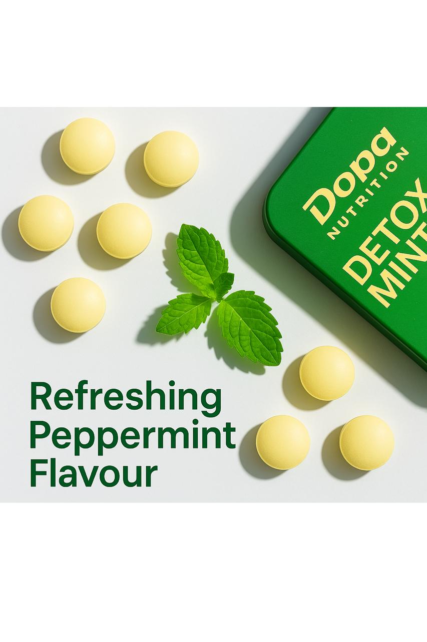 Herbal Detox Gum — Mint (12 Pieces) | Milk Thistle + Dandelion