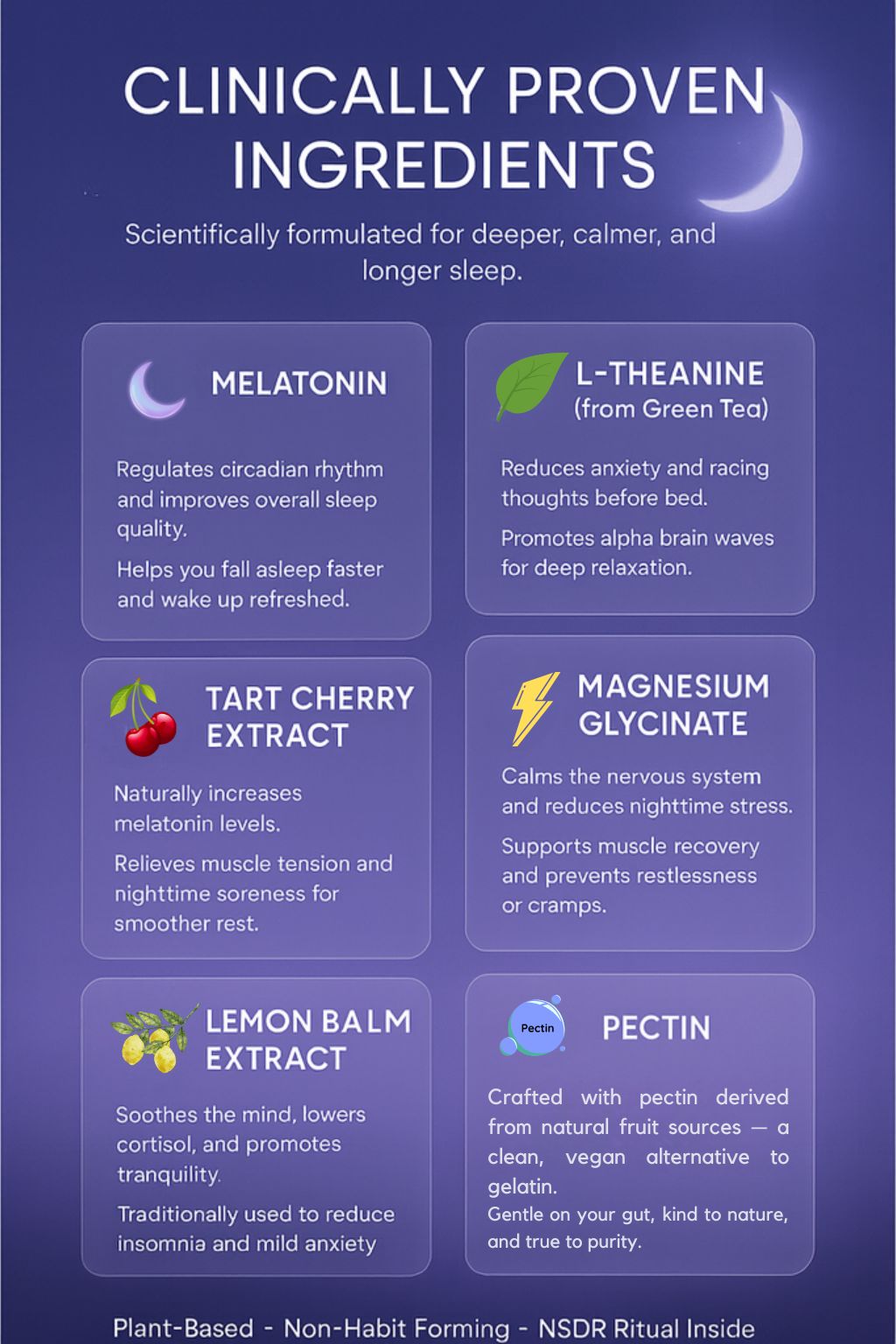 Luna Rest — Melatonin Sleep Gummies (30 Gummies)